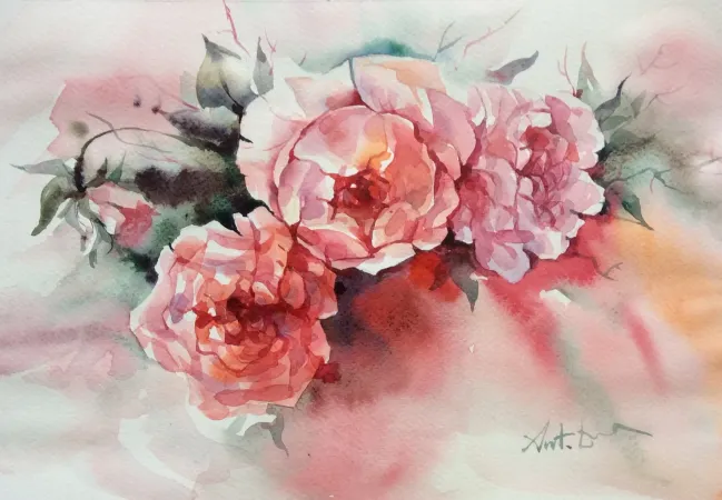 Tender Розовый Peonies