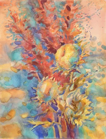 Солнечный Sunflowers