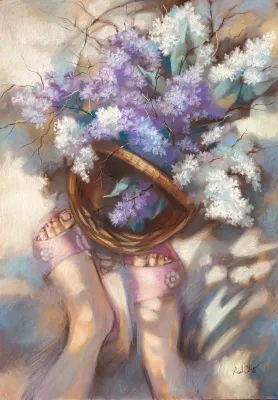 Flowers purple