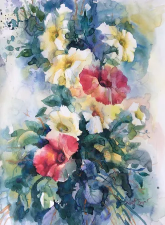Mallow Bouquet