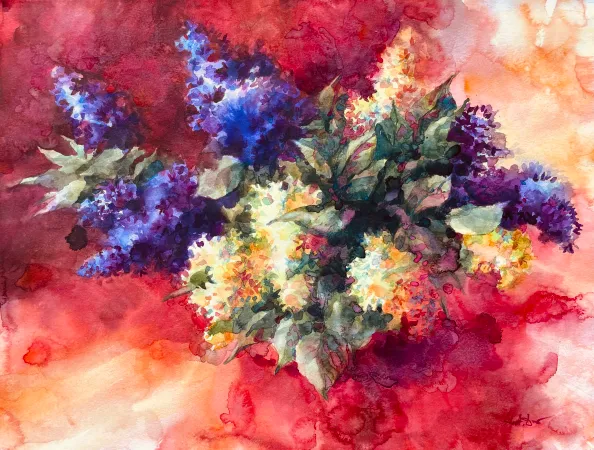 Vibrant Contrast Bouquet