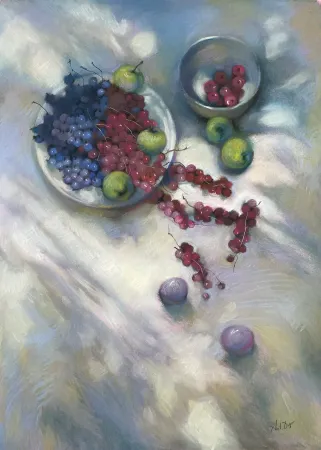 Лето Berries Натюрморт Life